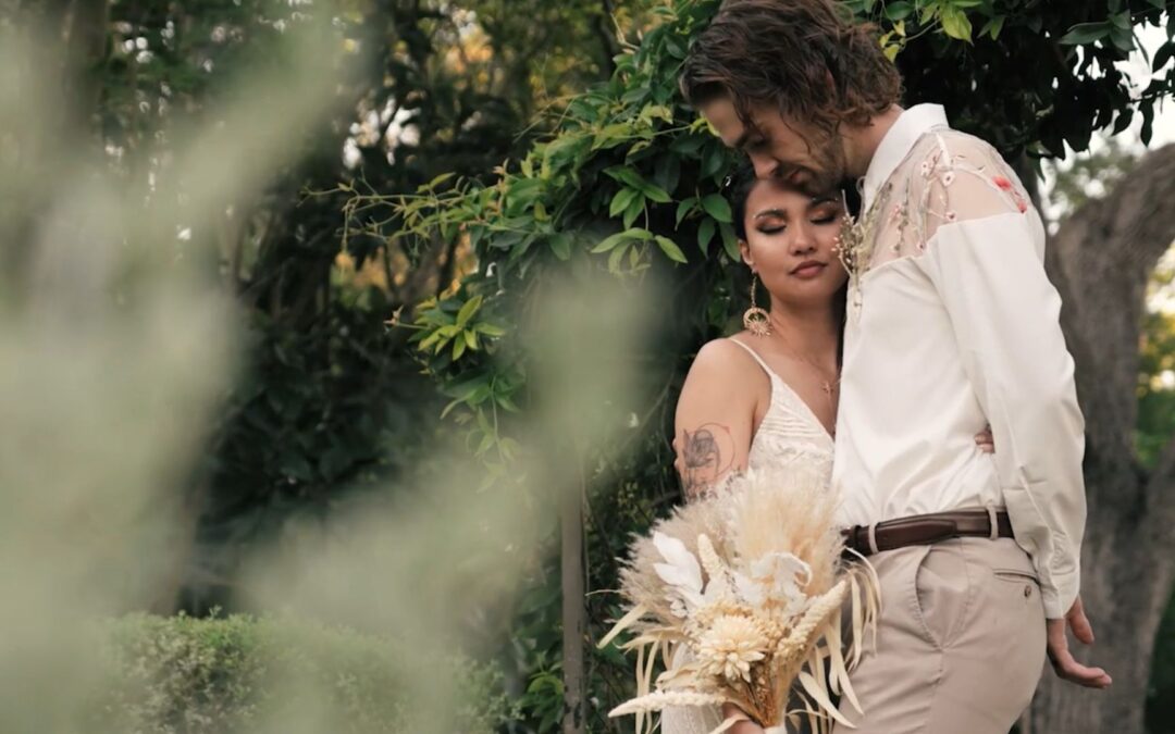 Bohemian Wedding at Laguna Gloria | Austin Wedding Videographers | Kristi and Jared