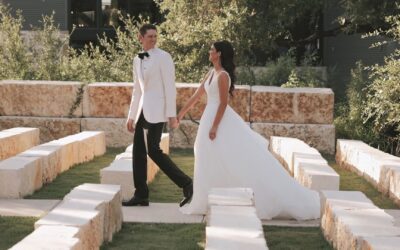 Modern Wedding at Park 31 | Austin Wedding Videographers | Courtney and Andrew
